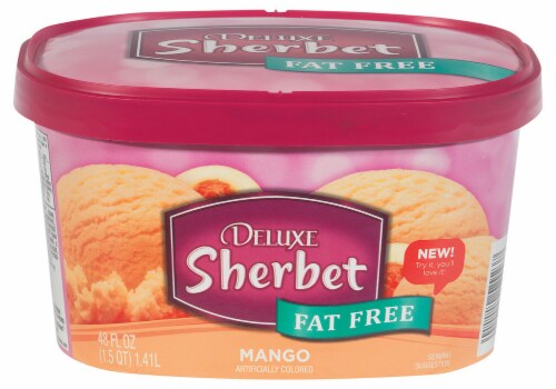 Kroger® Deluxe Mango Sherbet Ice Cream Perspective: front