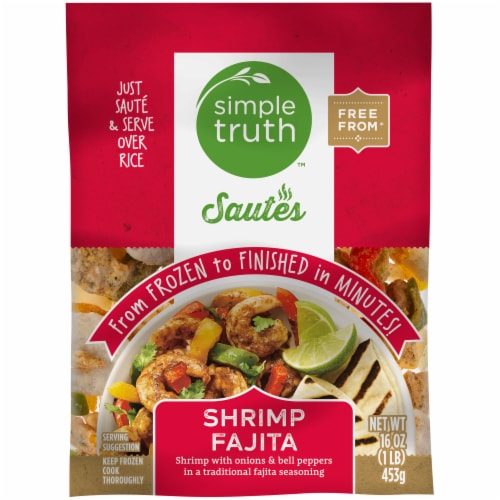 Simple Truth™ Sautes Shrimp Fajitas Perspective: front