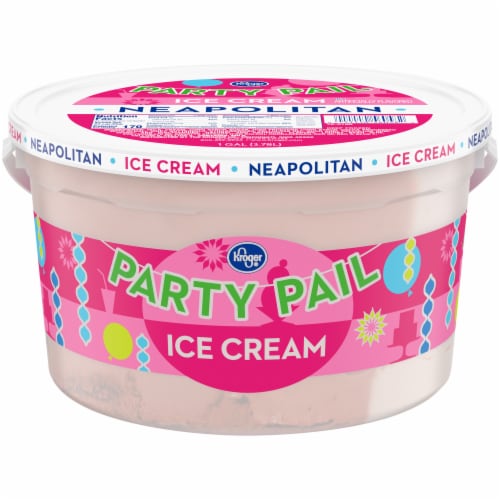 Kroger® Party Pail Neapolitan Ice Cream, 1 gal - Dillons Food Stores