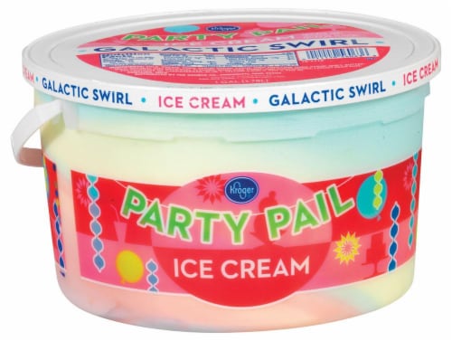 Kroger® Party Pail Galactic Swirl Ice Cream Perspective: front