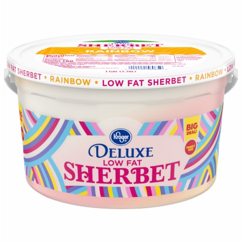 Kroger® Party Pail Rainbow Sherbet Perspective: front