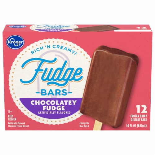Kroger® Arctic Blasters Fudge Frozen Dessert Bars Perspective: front