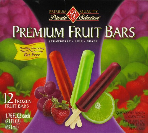 Private Selection™ Premium Fruit Bars Perspective: front