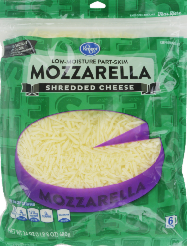 Kroger® Shredded Mozzarella Cheese Perspective: front