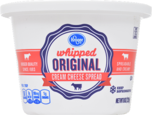 Kroger® Original Whipped Cream Cheese Spread Perspective: front