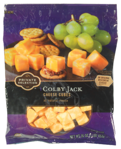 Private Selection™ Colby Jack Cheese Cubes Perspective: front