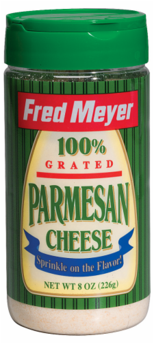 Fred Meyer® 100% Grated Parmesan Cheese Perspective: front