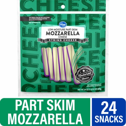 Kroger® Mozzarella String Cheese Perspective: front