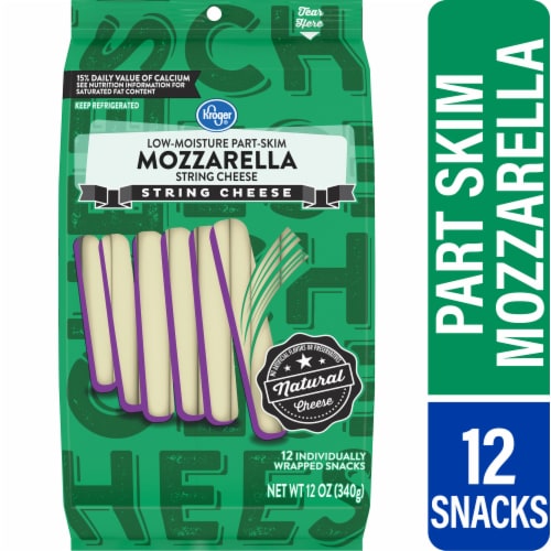 Kroger® Mozzarella String Cheese Perspective: front