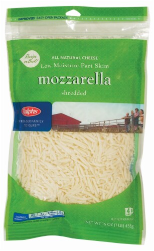Ralphs Mozzarella Shredded Cheese Perspective: front