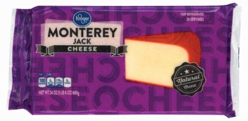 Kroger® Monterey Jack Cheese Perspective: front