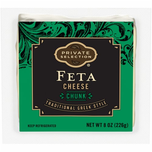 Private Selection® Chunk Feta Cheese Perspective: front