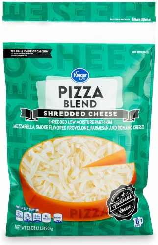 Kroger® Shredded Pizza Blend Cheese Perspective: front