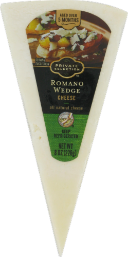 Private Selection™ Romano Cheese Wedge Perspective: front