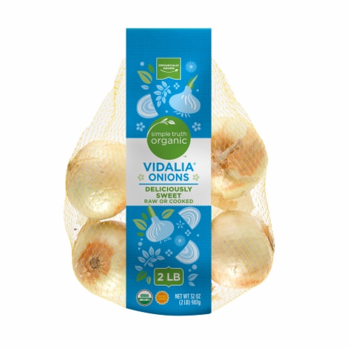 Simple Truth Organic™ Vidalia Onions Bag Perspective: front