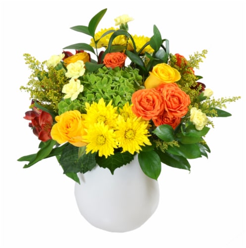 Bloom Haus™ Play Haus Floral Arrangement - Orange / Yellow / Red, XL - Kroger