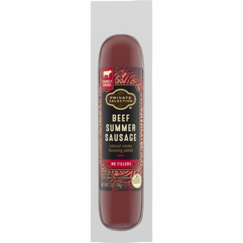 Private Selection® Beef Summer Sausage Perspective: front