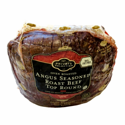 Private Selection™ Angus Roast Beef Fresh Sliced Deli Meat Top Round Perspective: front