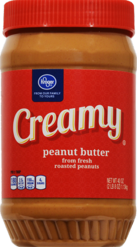 Kroger® Creamy Peanut Butter Perspective: front
