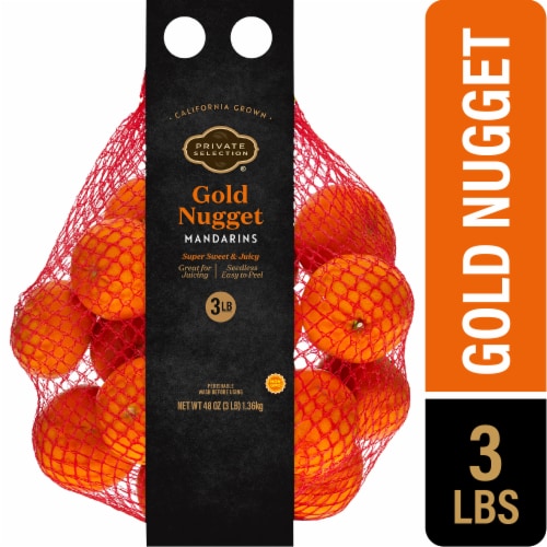 Private Selection® Fresh Seedless Gold Nugget Mandarin Oranges Bag Perspective: front