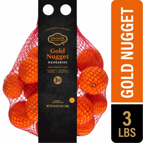 Fresh Gold Nugget Mandarin Oranges, 3 lb Bag