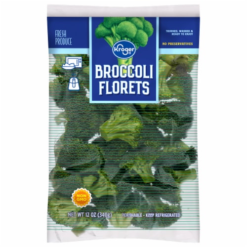 Kroger® Brand Broccoli Florets Perspective: front