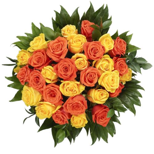 Bloom Haus™ Exquisite Rose Bouquet - BiColor Perspective: front
