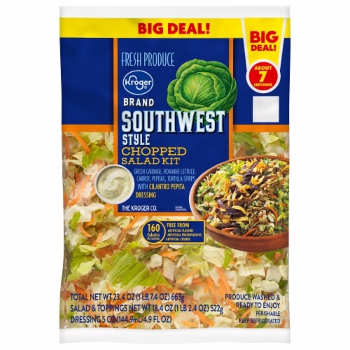 Kroger® Southwest Chopped Salad Kit BIG Deal!, 23.4 oz - Kroger