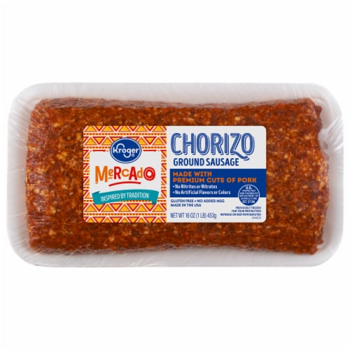 Kroger® Mercado Ground Sausage Chorizo Perspective: front
