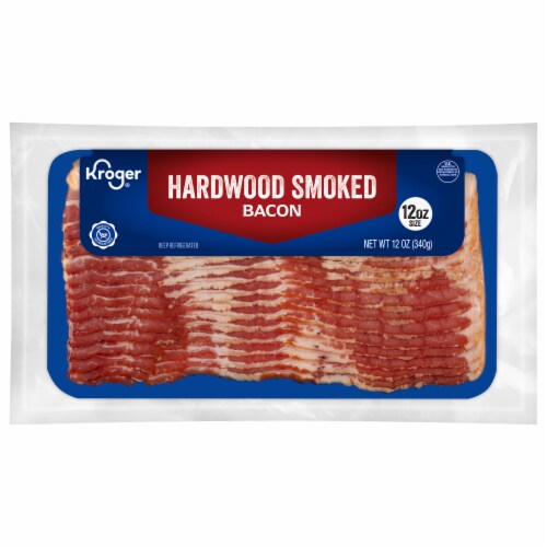 Kroger® Hardwood Smoked Sliced Bacon, 12 oz