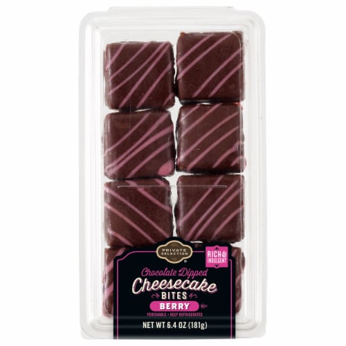 Private Selection® Chocolate Dipped Berry Cheesecake Bites,  oz - King  Soopers