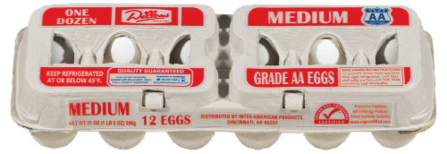 Dillons Grade AA Medium Eggs Perspective: front