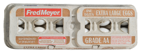 Fred Meyer® Grade AA Extra Large Eggs Perspective: front