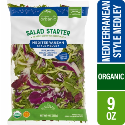 Simple Truth Organic® Mediterranean Style Medley Salad Starter Perspective: front