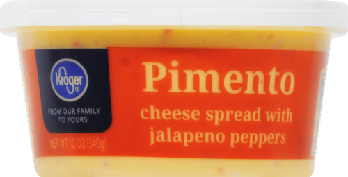 Kroger® Pimento Cheese Spread with Jalapeno Peppers Perspective: front