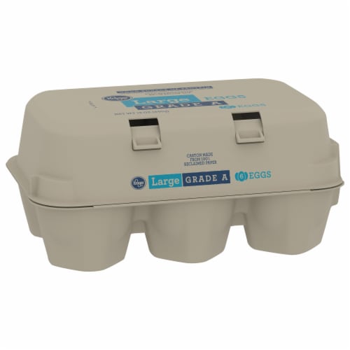Kroger® Large White Eggs Perspective: front