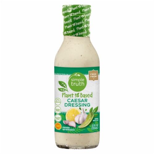 Simple Truth Plant-Based Caesar Dressing Perspective: front
