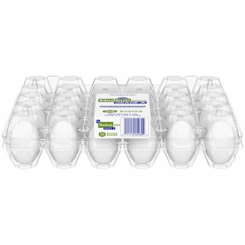 Kroger® Medium Grade A White Eggs Perspective: front