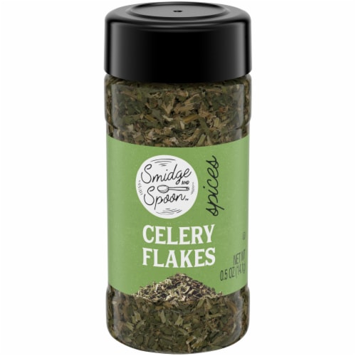 Smidge and Spoon™ Celery Flakes Perspective: front