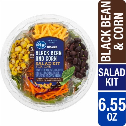 Kroger® Black Bean and Corn Taco Salad Bowl Kit Perspective: front