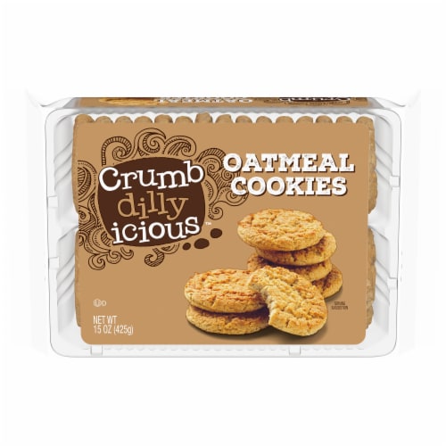 Crumbdillyicious™ Oatmeal Cookies Perspective: front