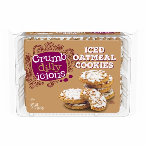 Crumbdillyicious™ Iced Oatmeal Cookies, 15 oz Kroger