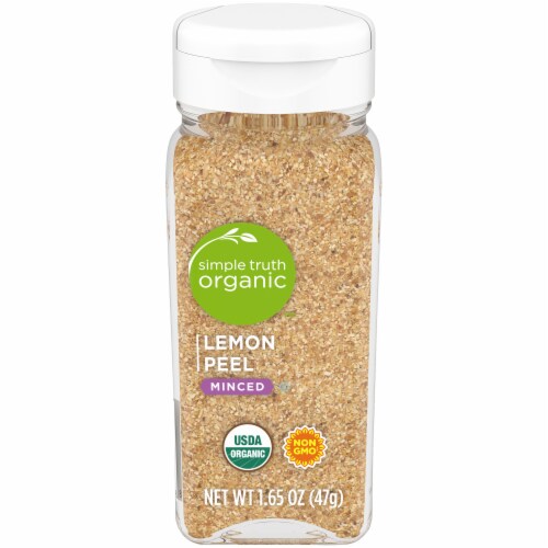 Simple Truth Organic™ Minced Lemon Peel Perspective: front