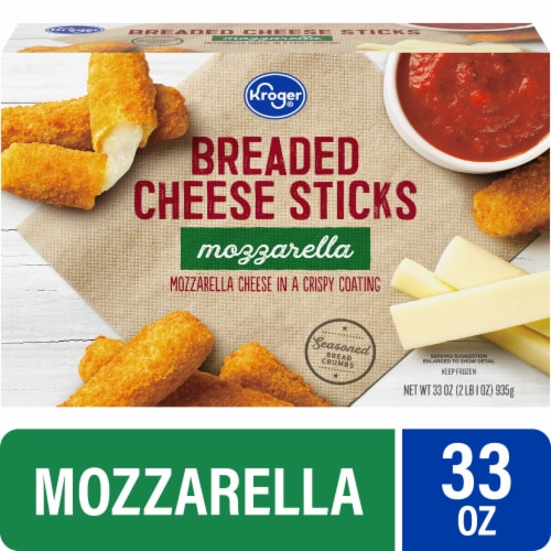 Kroger® Mozzarella Breaded Cheese Sticks Perspective: front