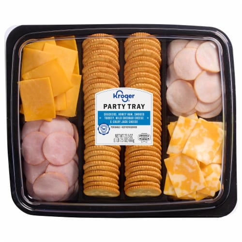 Kroger® Ham & Turkey & Cheese Tray Perspective: front