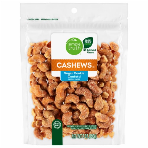 Simple Truth® Sugar Cookie Confetti Cashews Perspective: front