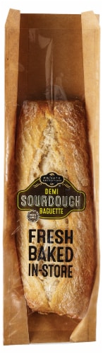 Private Selection® Sourdough Demi Baguette Artisan Bread Perspective: front