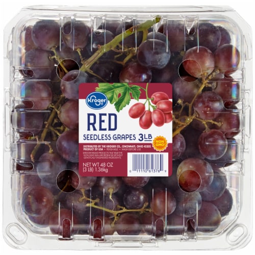 Red Seedless Grapes, 3 lb - Kroger