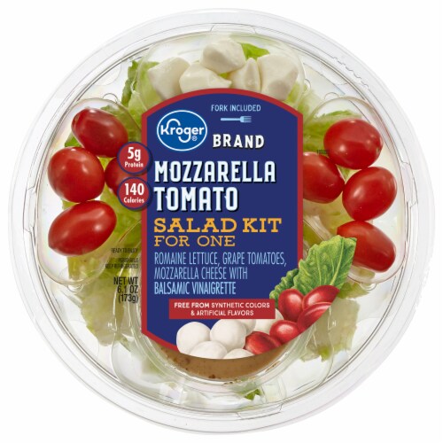 Kroger® Mozzarella Tomato Salad Kit for One Perspective: front