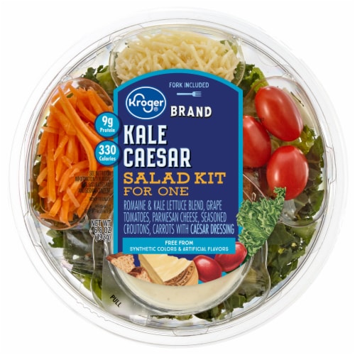 Kroger® Kale Caesar Salad Bowl Kit Perspective: front